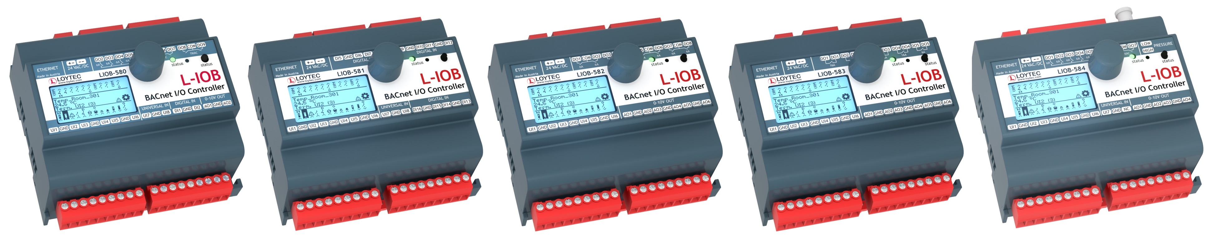 LIOB-BIP I/O Controller BACnet/IP